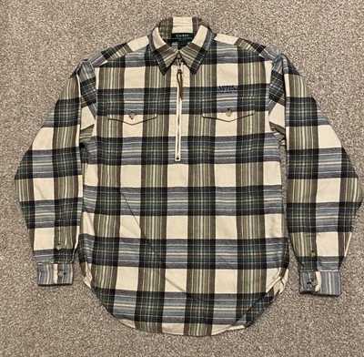 ralph lauren flannel women's