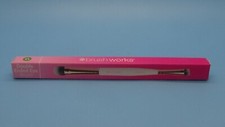 Brushworks Double Ended Eye Brush Dual Ended Eyeshadow Shader and Eyeliner Brush