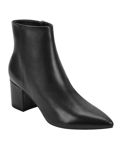 Marc Fisher Boots Womens Devin Ankle Bootie Black Pull On