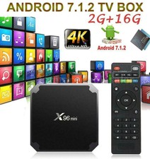X96 4K 64-bit Android 7.1 Smart TV Streaming ...