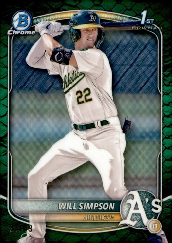 2025 Bowman Baseball Serial Numbered Short Prints - Picture 5 of 27