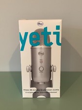 Logitech Blue Yeti USB Microphone - Silver Edition New Ships Fast