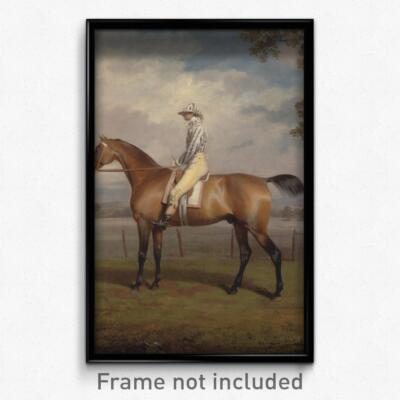George Garrard - Portrait of a Racehorse, Possibly Disguise, the Property of the