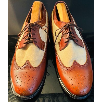 Leather Classic Vintage Neolite Oxfords |Color Brown/Cream Men’s Size 7 D Leather Classic Vintage Neolite Oxfords |Color Brown/Cream  main image 3