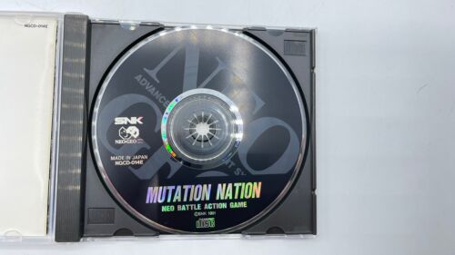 Mutation Nation SNK Neo Geo CD NGCD RARE US ENGLISH VERSION - US Seller - Picture 4 of 12