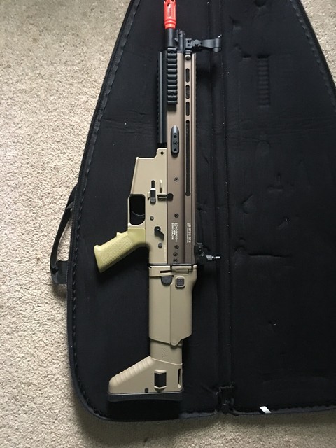 Custom Cyma M14 Tiger Stripe Od Green Socom Soc16 Airsoft Aeg Metal Gearbox For Sale Online Ebay