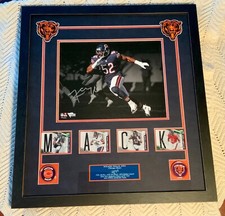 Khalil Mack autographed NFL Photo w/Cards and Coa