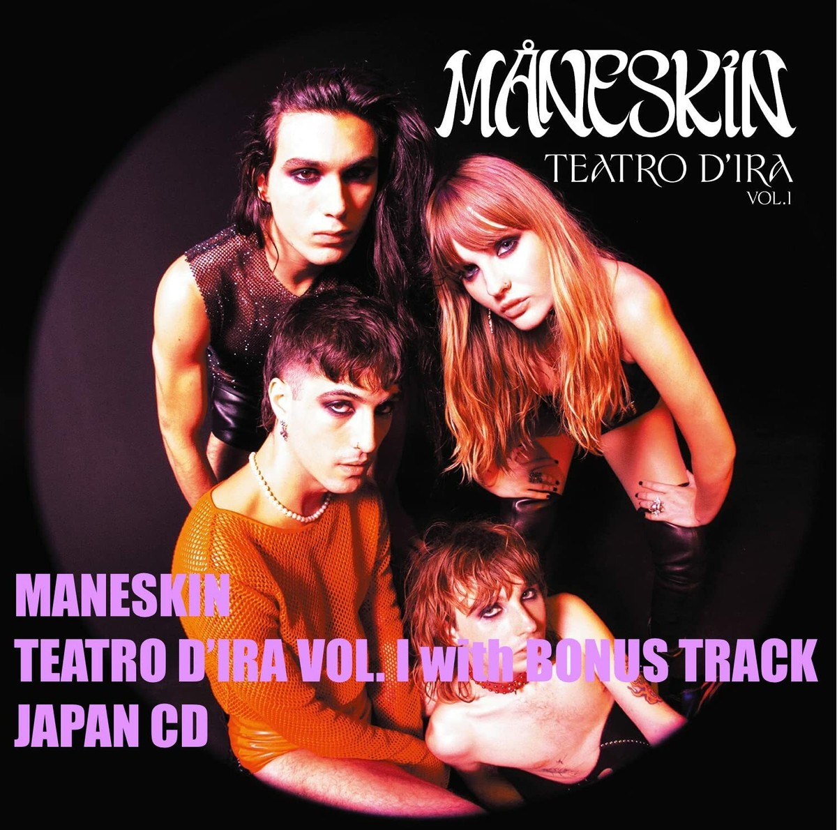 4BT MANESKIN TEATRO D'IRA VOL.1 with BONUS TRACK JAPAN CD | eBay