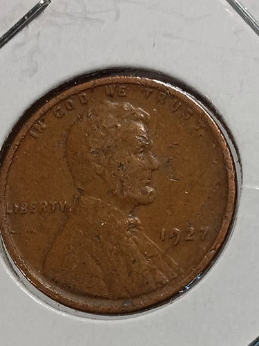 1927  LINCOLN CENT  Vg/F  Choice S/598
