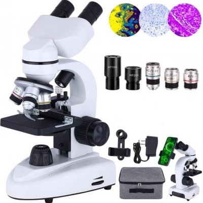Scientific Microscopes with 3 hole Binocular lenses
