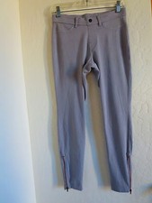 HUE SOFT STRETCH JEANZ SKIMMER LEGGINGS, GREY, SMALL, NWT 38