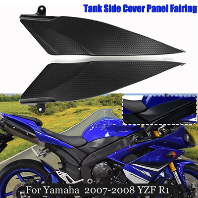 for Yamaha YZF R1 2007-2008 07-08 Gas Tank Side Trim Cover Panel