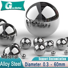 Alloy Steel Ball  Metric Sizes 0.3mm - 60mm  High Hardness Precision Ball Bearing