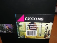 Genuine Lexmark C792X1MG Magenta Extra High-Yield Toner - OPEN box