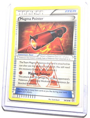 MAGMA POINTER - 24/34 - Double Crisis - Uncommon - Pokemon Card - NM