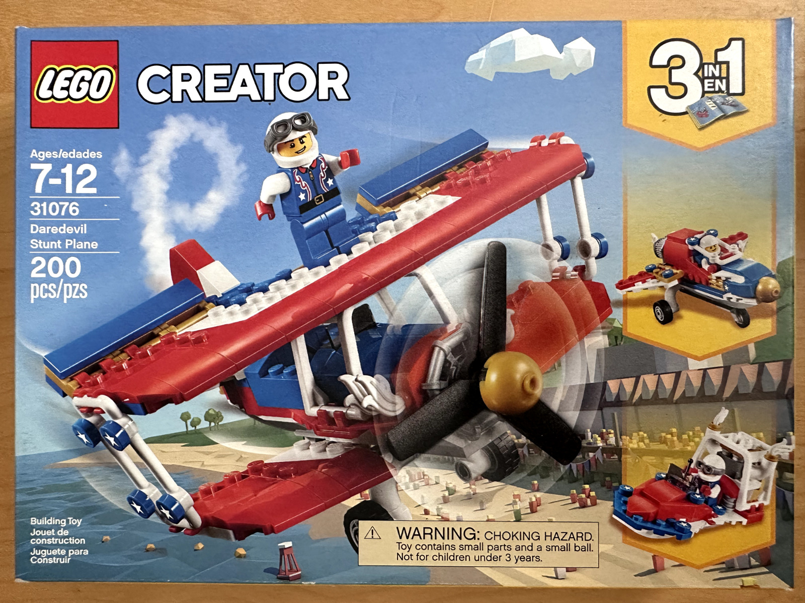 LEGO CREATOR 31076 Daredevil Stunt Plane NISB New & Sealed
