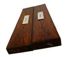 Cocobolo Knife Scale 5x 1-1/2x 3/8 Wood Blank Book Matched Set- Free US Shipping