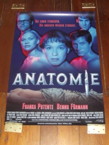 ANATOMIE Original Poster 23 X 33 - GERMAN - 2 SIDED