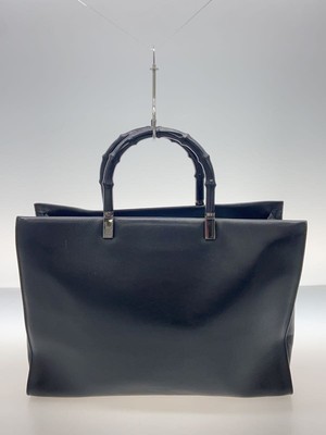 GUCCI handbag leather Black plain 002 1034 200047 Used | eBay 