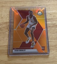 2021 Chronicles Mosaic Draft Picks Basketball - Evan Mobley - Orange Prizm RC