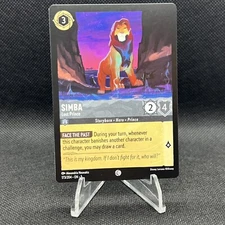 Simba | Lost Prince | #173 | Lorcana | Shimmering Skies | Common | Non Foil 