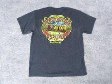 Tipsy Tiki Tavern T-Shirt Adults Unisex Medium Graphic Gray Short Sleeve Hawaii