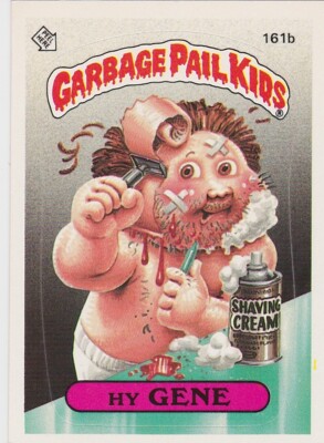 Garbage Pail Kids UK 1986 Topps Plastic Pack 1st W/UPC # PSA NM 7
