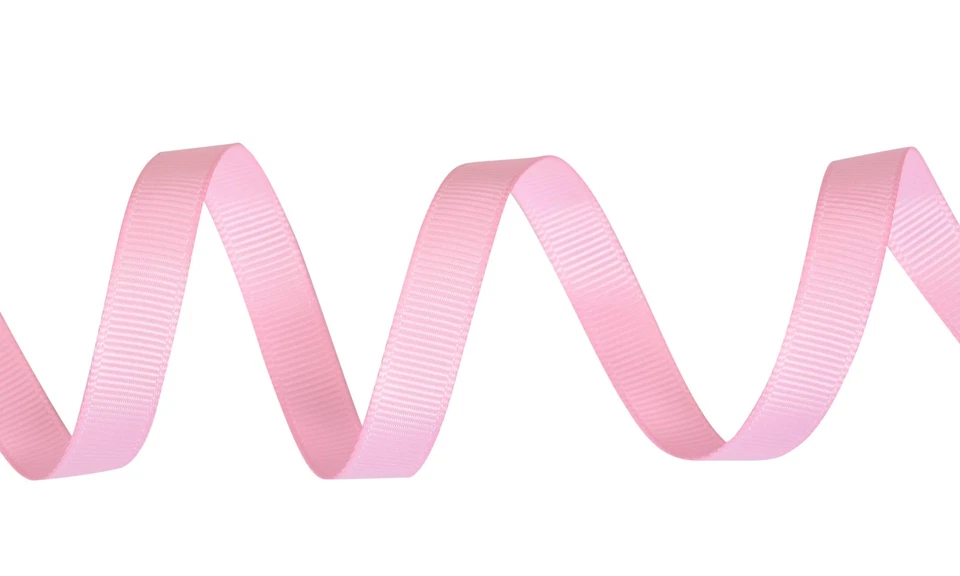 YAMA Pink Grosgrain Ribbon, 3/8 Inch 50 Yards, for Gift Wrapping Crafts Hair - Image 3 of 4