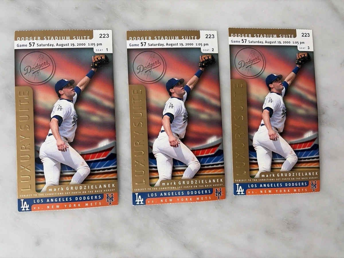 Los Angeles Dodgers Dodger Stadium Sports Tickets for sale | eBay
