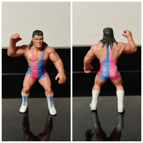Scott Steiner Pink and Blue Tights figure sold