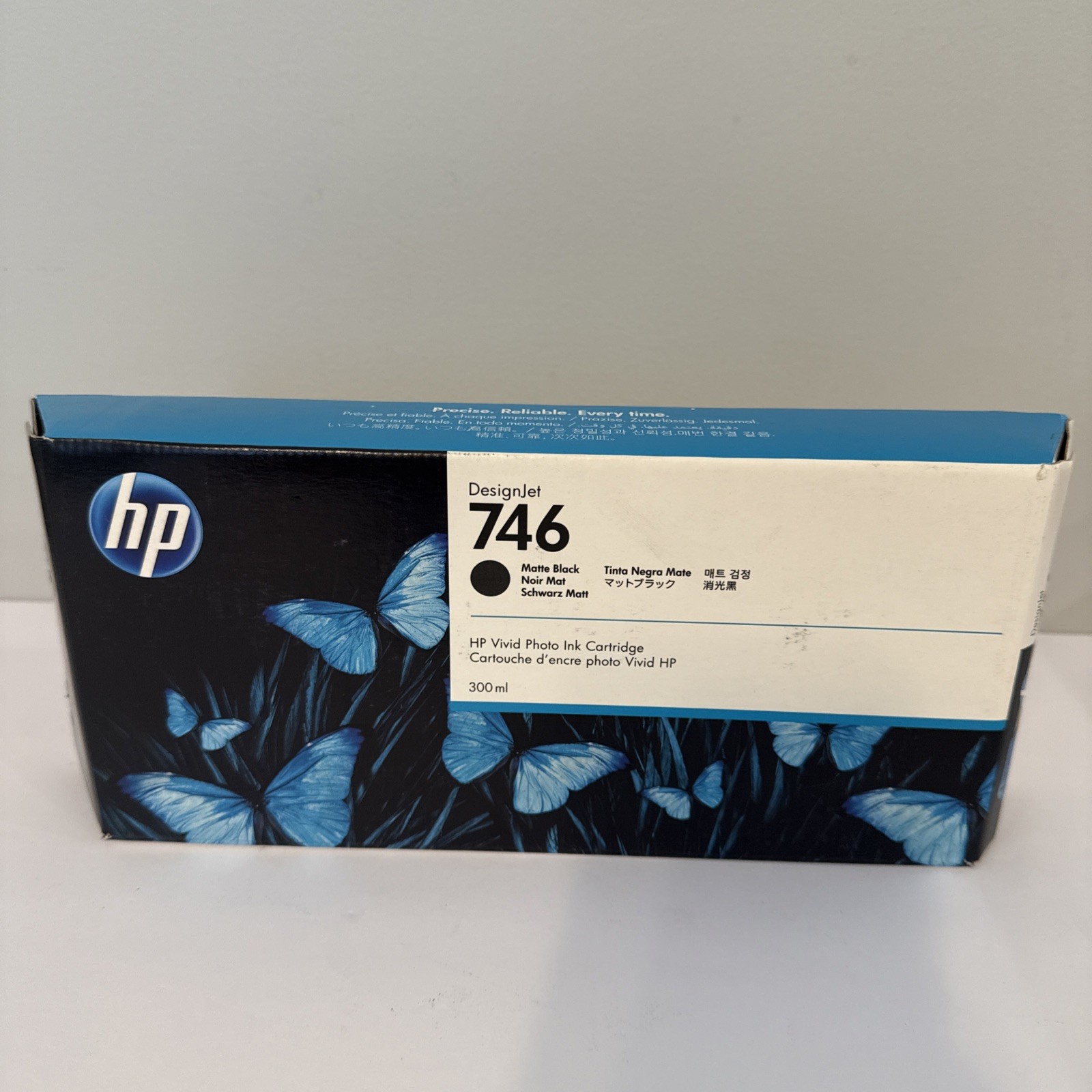 HP 746 300ml Matte Black DesignJet Ink Cartridge P2V83A for Printers-image