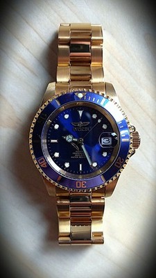 INVICTA - Automatik,- Taucheruhr, Seiko NH35-A- Caliber, 20 ATM Wasserdicht.