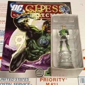 Eaglemoss DC Chess Collection No.35 Green Lantern Metal Figurine 1:21 Sealed