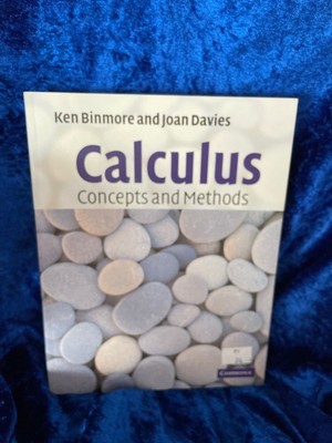 Calculus: Concepts and Methods Binmore, Ken: