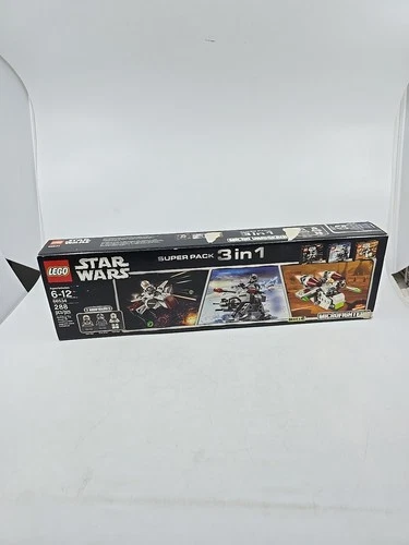 Lego Star Wars 66534 Superpack 3 in 1 Series 2 Microfighters Sealed/New 2/1