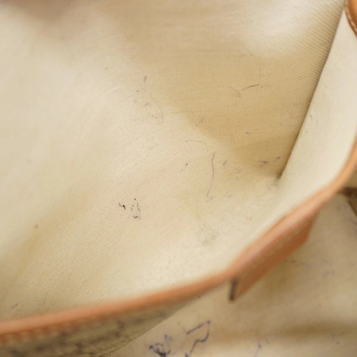 Gucci GG Supreme Sherry Leather Tote Bag Brown Champagne Gold thumbnail 10