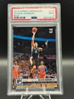 2019 Panini Chronicles Basketball Blue Keldon Johnson #113 PSA 8.5