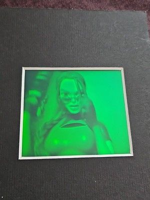 Hologrambild Von Lara Croft / Videospiel / Gebraucht