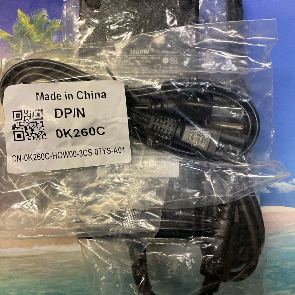 NUEVO Adaptador de corriente alterna Dell 180 W original para laptop Dell Precision 7540 7550 7560 Foto 2 de 4