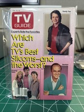 October 10-16, 1987 TV Guide Family Ties/Newhart/Growing Pains Cover