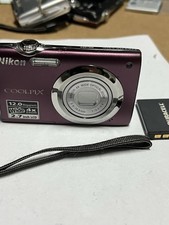 Nikon COOLPIX S3000 12.0MP Digital Camera - Plum