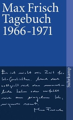 TAGEBUCH 1966-1971 (GERMAN EDITION) By Frisch *Excellent Condition*