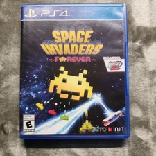 Space Invaders Forever for PS4 - Incredibly Rare ESRB Variant! 