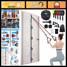 Door Anchor Strap for Resistance Bands - Multi Point Gym Attachment, Easy Instal