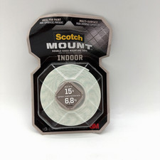 Scotch Mount Indoor Double Sided Mounting Tape 1/2" x 80" 1 Pack