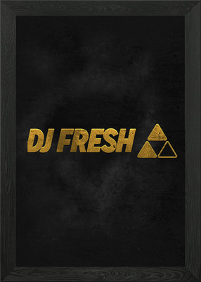 DJ Fresh Daniel Edward EDM Gerahmtes Wandbild Poster Leinwanddruck Bild