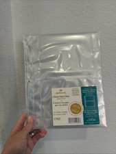 Hallmark Choose-Your-Own 3-Ring Album Pages 4x6 Photos 12 Pages AR1056 2 Pocket