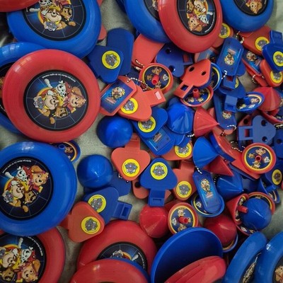 500 Teile Anhänger Paw Patrol Kreisel Pfeife Frisbee Wurfmaterial Mitgebsel
