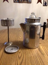 1920 s Classic Vintage Aluminum Stovetop Perc...