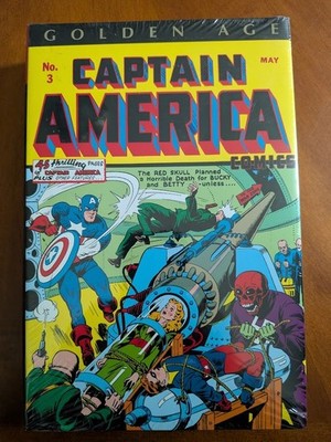 Golden Age Captain America Omnibus Vol 1 HC Marvel Simon Kirby Stan Lee Sealed